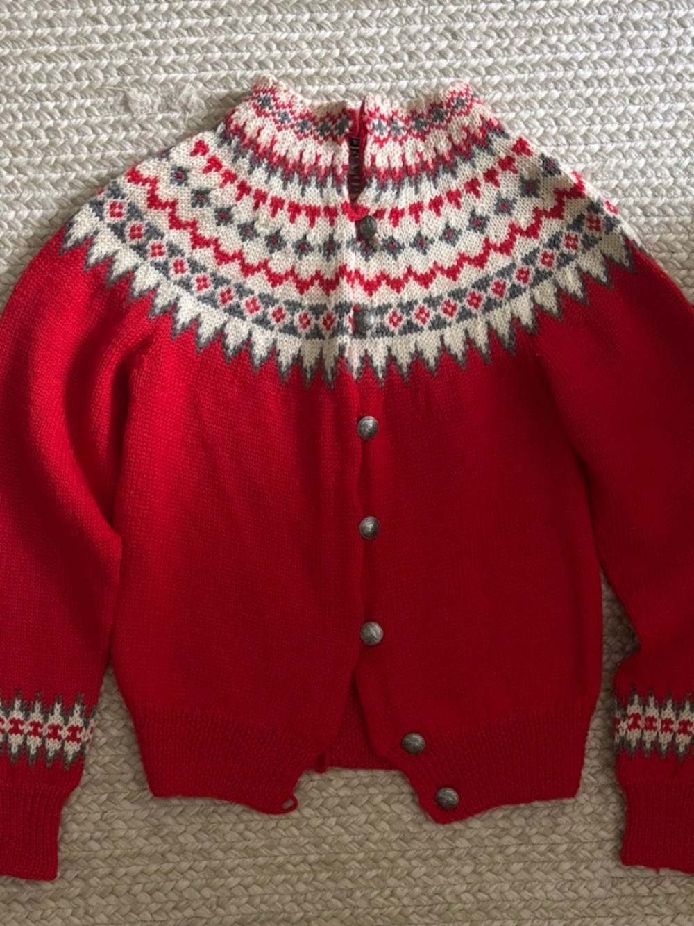 vintage William Schmidt co. Oslo Norway wool sweater